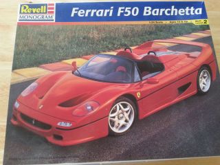 1 24 Revell Monogram Ferrari F50 Barchetta Parts SEALED