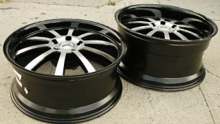 TSW Willow 19 x 8 0 9 5 Black Rims Wheels Bentley Continental GT 5H 20