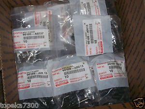 Toyota Factory Parts Bolts Screws Below Wholesale $362 00 Value Free SHIP