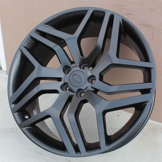 20" Range Rover Evoque Wheels and Tires Package 20x8 5 5x108 ET45 Matte Black