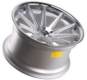 20" Rohana RC10 Silver Machined Face Wheels Rims Fit Infiniti G35 G37 Sedan