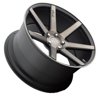 20" Niche Verona Black Machined Concave Wheels Rims for Lexus gs350 GS450H