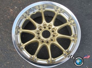 One Volk Racing Mustang Acura NSX 17x9 GT N Gold Wheel Rim 5x4 5 37 Offset