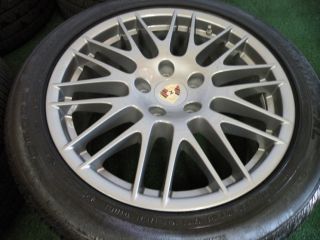20" Porsche Cayenne RS Spyder Factory Wheels Tires Turbo s GTS Audi Q7 BBs
