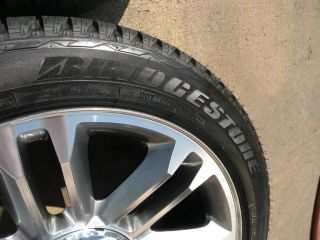 22" Cadillac Escalade Platinum Wheels Factory Tires 2014 Tahoe Suburban