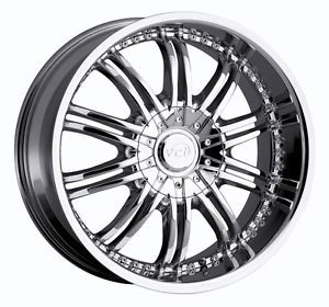 20 inch VCT Santino Chrome Wheel Rim 5x115 Chrysler 300 SRT8 Aurora Intrigue