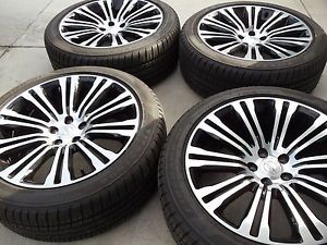 20" Chrysler 300 Stock Wheels Rims 245 45 20 Tires Factory 20 inch 300C