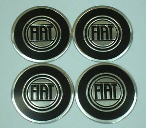 Wheel Center Cap Stickers Fiat 55mm