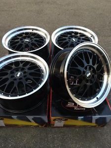 17'' 4x114 3 4x100 Rims Accord Honda Civic Scion Sentra Integra Wheels 17x7 5