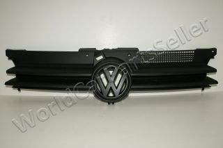 VW Golf IV MK4 1999 2004 Front Central Grill Grille with Black Badge