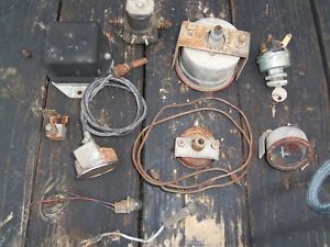 Ford Tractor 801 Misc Parts Gauges Oil Line