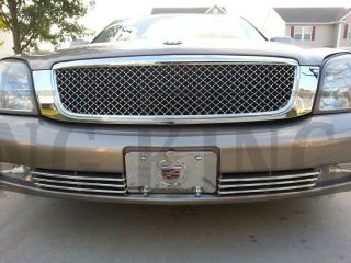 Cadillac DTS Chrome Mesh Bentley Grille Grill 2000 2005