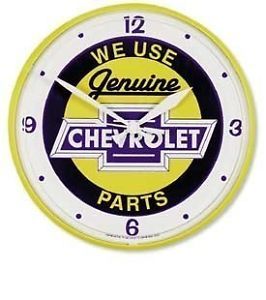 Chevrolet Parts Camaro Chevelle Nova Impala Caprice Silverado Wall Clock