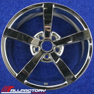 Chevy Chevrolet Corvette 18" 2008 2009 2010 Factory Rim Wheel Front Chr 5341