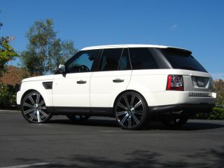 New Range Rover Sport LR3 LR4 24" inch Wheel and Tire Package Rims Supercharged