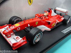 1 18 Hot Wheels F1 Ferrari F2003 GA Michael Schumacher 1 Model Car 2003 Mint