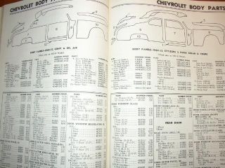 1935 48 47 49 50 51 1952 Motors Repair Parts Book Buick Packard Dodge Chrysler
