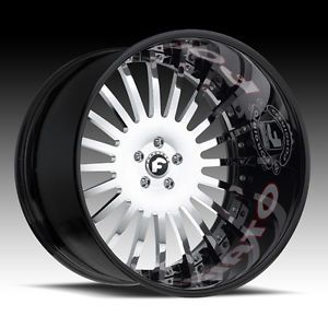 22 inch Forgiato Custom 2 Piece Wheels Tires for BMW Lamborghini Ferrari Bently