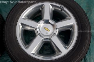 Chevy Tahoe LTZ 20" Wheels Tires Suburban Silverado 1500 GMC Yukon Sierra
