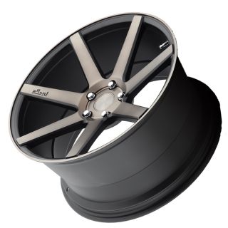 20" Niche Verona Black Machined Concave Staggered Wheels Rims Fits BMW x5 E70