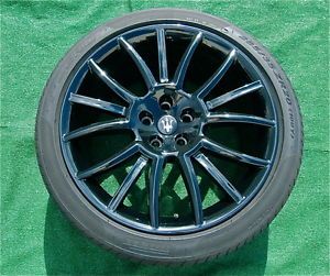 Perfect Factory Maserati Granturismo s Gran Turismo Black 20 in Wheels Tires