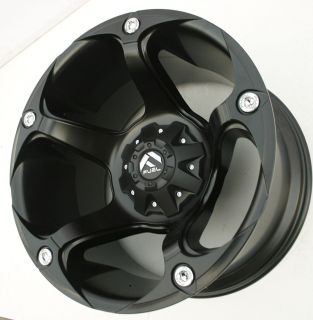 Fuel Havok D548 20 x 12 s Black Rims Wheels Isuzu Rodeo 92 03 6H 44