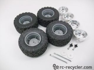 New Bright Hummer H2 Wheel Tire Set Newbright NB