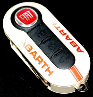 Fiat 500 Grande Punto EVO Abarth Key Remote Covers New Genuine 5741883