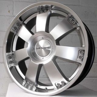 22" Nissan Patrol Safari 2011 2012 SUV Lenso Titan Silver Alloy Wheels 6x139