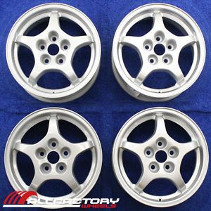 Mitsubishi Eclipse 16" 1997 1998 1999 Factory Wheels Rims Set 4 Silver 65751