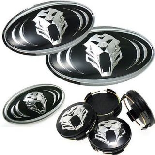 Tigris 3D Emblem Full Set Front Trunk Horn Wheel Cap for Kia Soul 2011 2012 2013