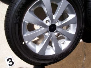 2012 Kia Rio 15" Wheels Rims Alloy TPMS Stock Factory Hyundai Accent 4x100mm