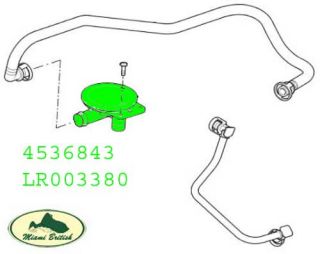 Land Rover Crankcase Emission Regulating Control Valve Range LR3 RR Sport