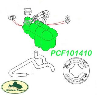 Land Rover Radiator Expansion Tank Reservoir Discovery 2 II Range P38 ESR2935