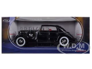 1937 Maybach SW38 Spohn 4 Doors Convertible Black 1 18 by Signature Models 38210