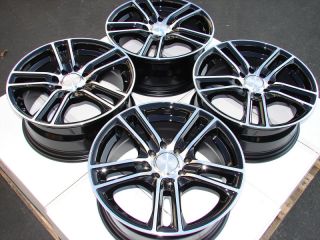 15" Effect Wheels Rims Black 4 Lugs Integra Chevrolet Aveo Cobalt Geo Prizm ZX2