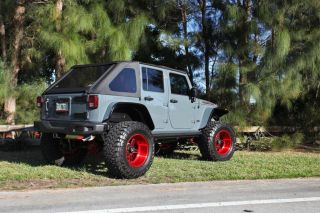 2013 Wrangler 10th Anni Rubicon Fully Loaded Lifted 4" on American Force Wheels