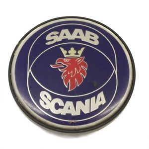 Saab Scania 9 3 9 5 900 Wheel Center Cap 4566311 Blue Black