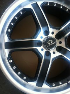 20" Machine Rims Tires 5x114 3 Camry Accord Buick Fusion Nissan G35 Lorenzo WL21