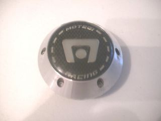 Motegi Racing Aluminum Black Silver Emblem Top Wheel Center Cap Hub