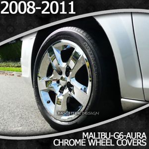 2008 2010 Pontiac G6 Chrome Wheel Covers Bolt On