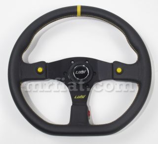 Stealth Corsa HP Black Leather Luisi Steering Wheel New
