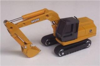 Excavator Tracked Hoe John Deere Ertl Construction Toy Vehicle Equipment