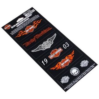 Harley Davidson Rider Ultra Mini Bumper Stickers