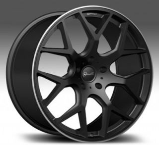 22" Giovanna Koko Puerto BK for Lexus Wheels and Tires Rims Infiniti LS Is ES