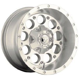 Fuel Revolver 18 Silver Wheel / Rim 8x170 with a  12mm Offset and a 125.2 Hub Bore. Partnumber D52618901745 Automotive
