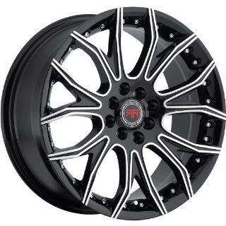 Revolution Racing RR04 18 Black Wheel / Rim 5x110 & 5x4.5 with a 40mm Offset and a 73.1 Hub Bore. Partnumber RR04 1881051101143+40BM Automotive