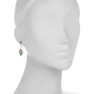Jay King Turquoise and Opal Sterling Silver Earrings