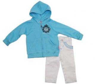 Sweet & Soft Infant Girl Sweet New York Jacket with Jeans 2Pc Set Clothing