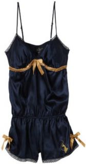 Baby Phat Women's Romper, Navy, Small